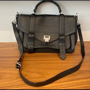 Black Proenza Schouler Ps1 medium bag